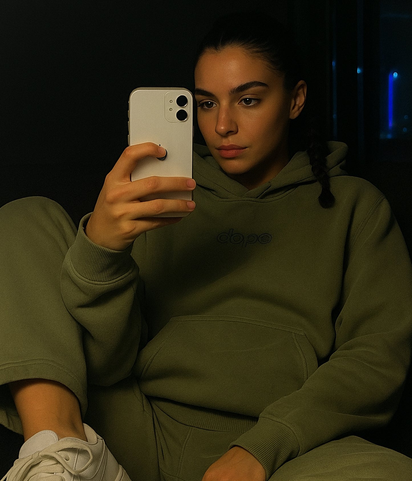 Lifestyle of Legends Hoodie - Olive Green