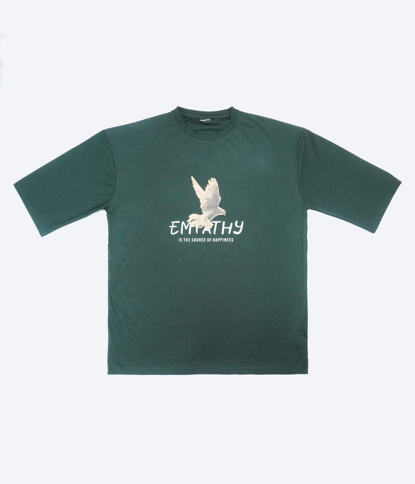 Forest Green Graphic T Shirt For Men