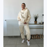 Legends Oversized Co-ord Set– Beige