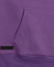 Dope Beyond hot pink heavyweight hoodie kangaroo pocket with logo patch, streetwear detail