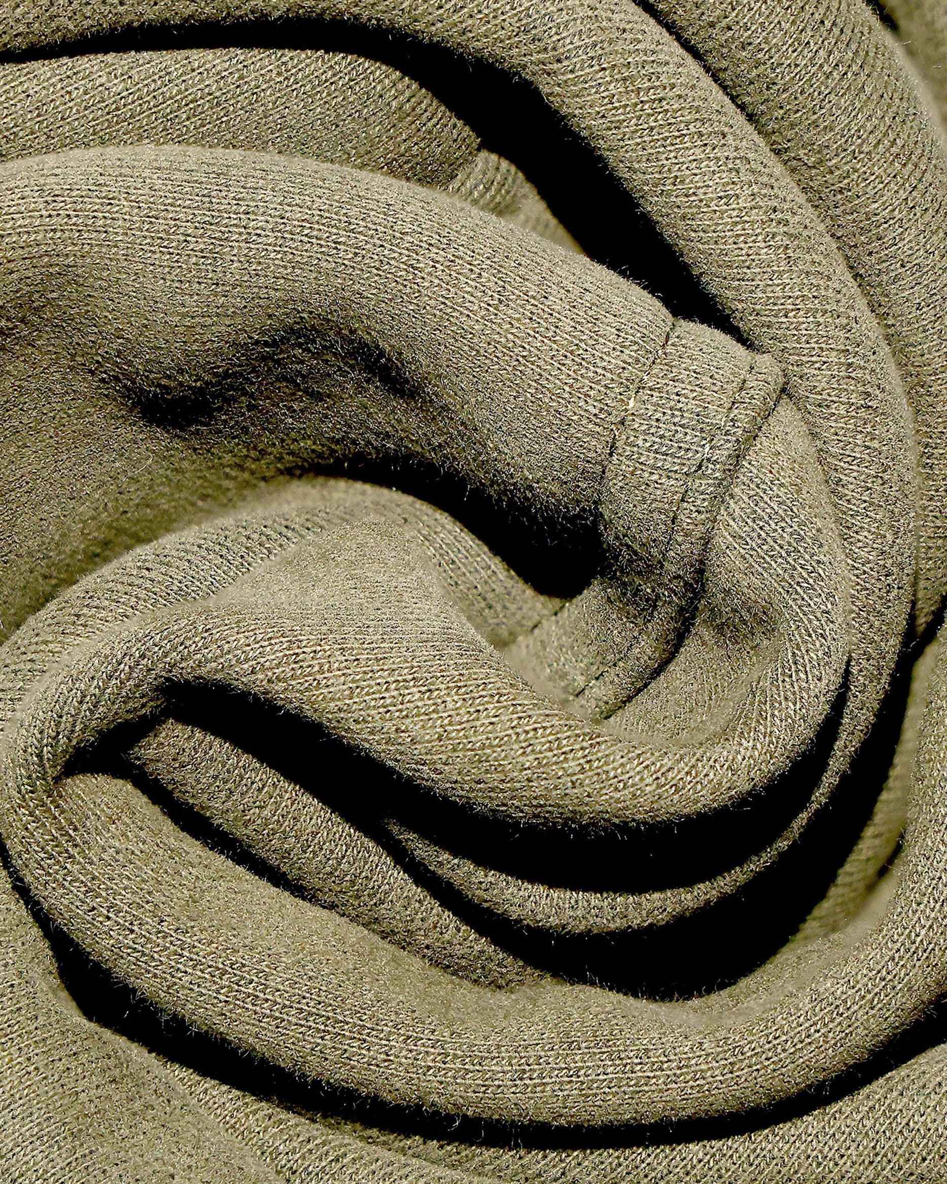 Olive green Legends oversized heavyweight hoodie by Dope Beyond, on model front