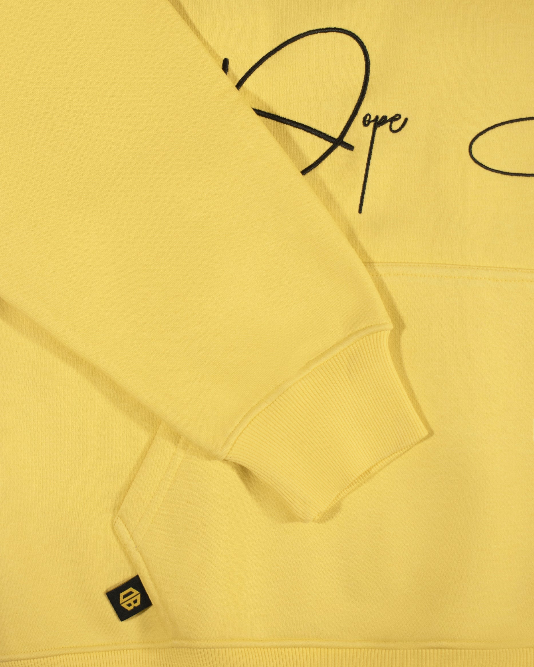 Signature 444 Heavyweight Hoodie – Yellow