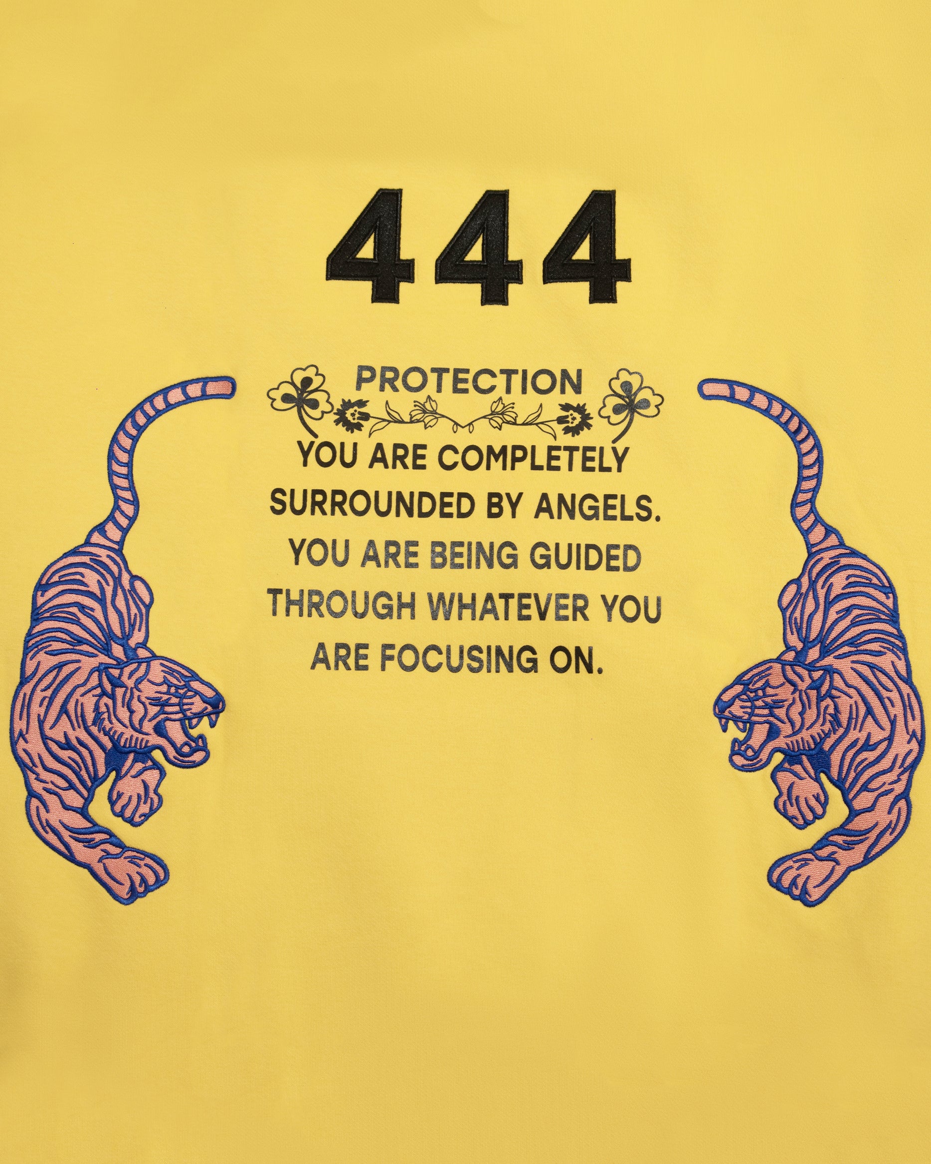 Signature 444 Heavyweight Hoodie – Yellow
