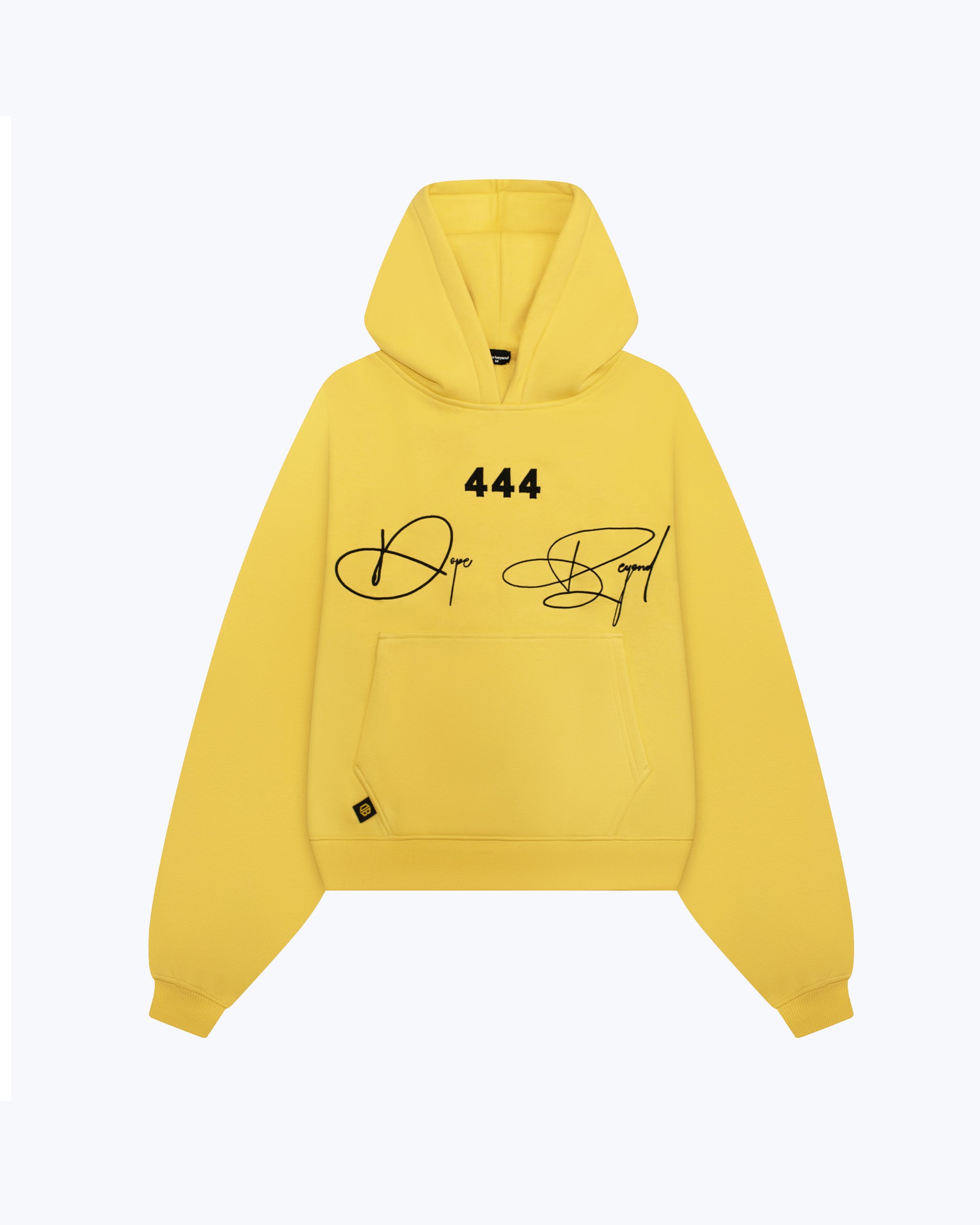 Signature 444 Heavyweight Hoodie – Yellow