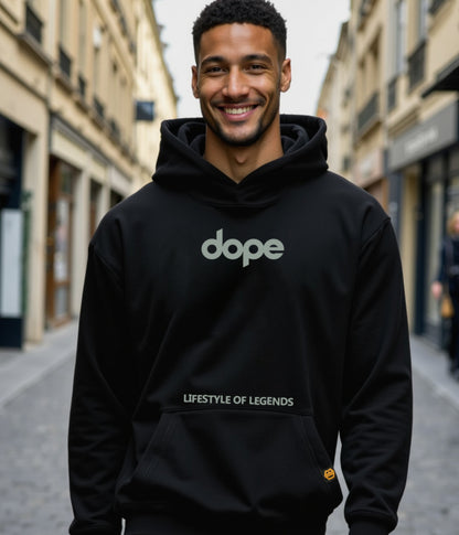 Men's Hoodie - Black Hoodie For Mens