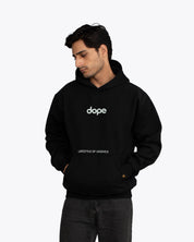 Legends Series Oversized Hoodie – Jet Black