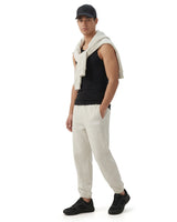 Signature Heavyweight Joggers – Ecru Melange