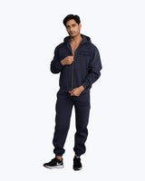 Signature Heavyweight Zip Co-ord Set – Ink Navy