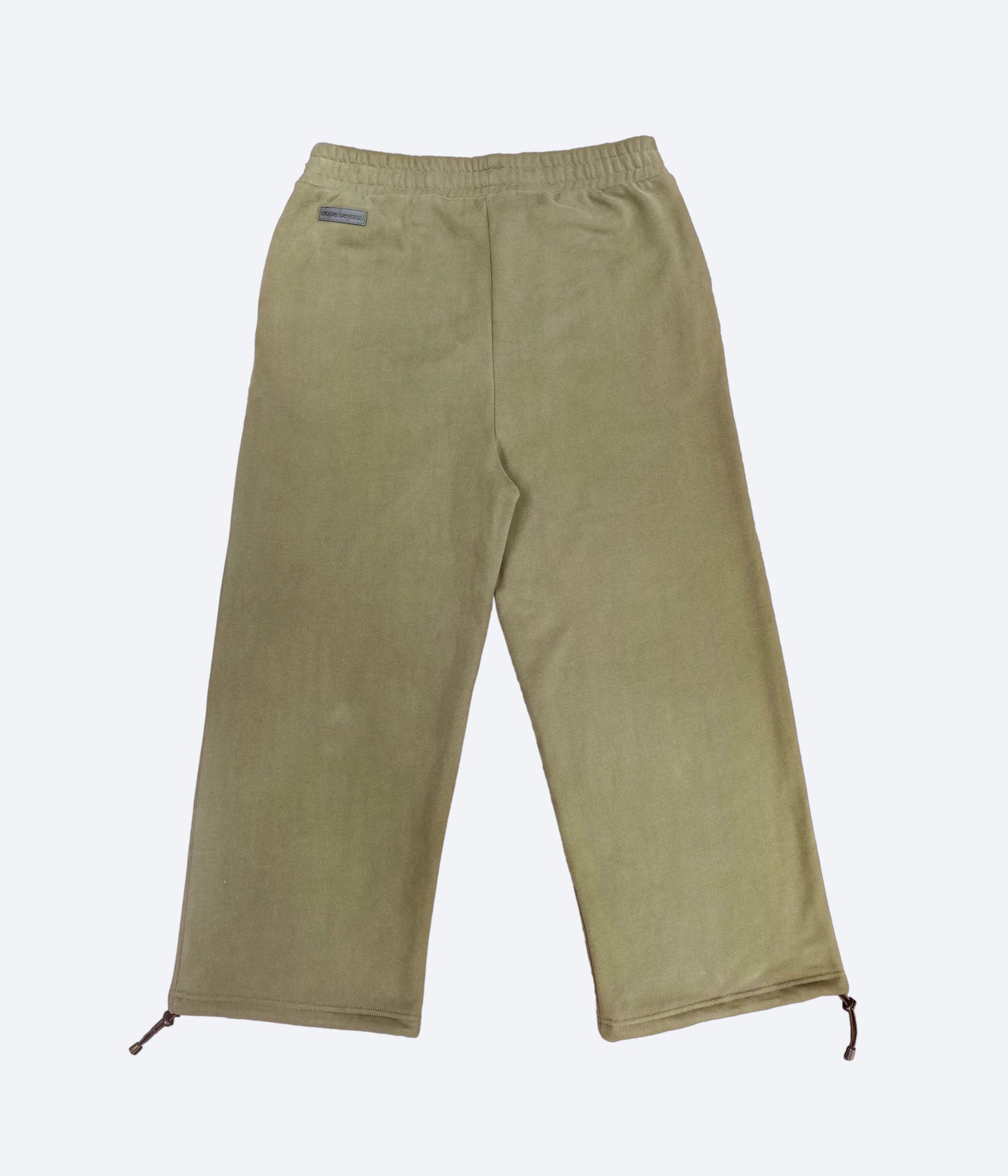 dopebeyond Lifestyle of Legends Pant- Olive Green with elastic waistband and adjustable ankle ties
