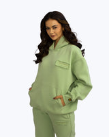 Signature Heavyweight Hoodie  – Mint Green