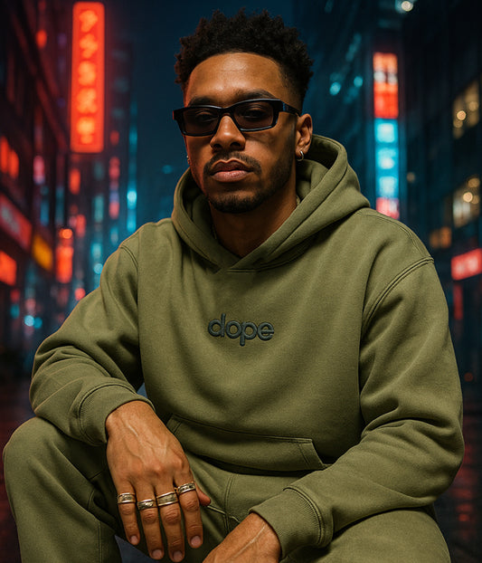 Lifestyle of Legends Hoodie - Olive Green