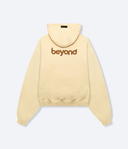 Men's Hoodie - Beige Hoodie For Mens